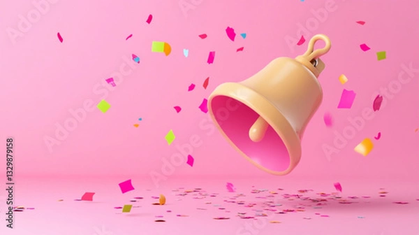 Obraz pink paint splashes on white