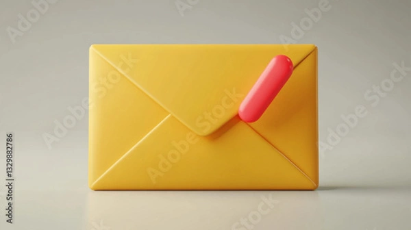Obraz open envelope with a letter