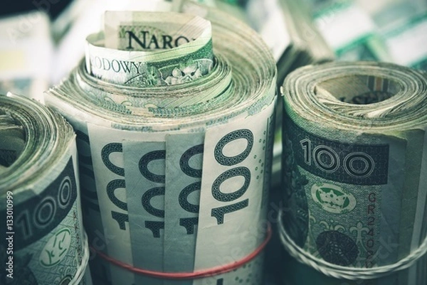 Obraz Polish Zloty Cash Rolls