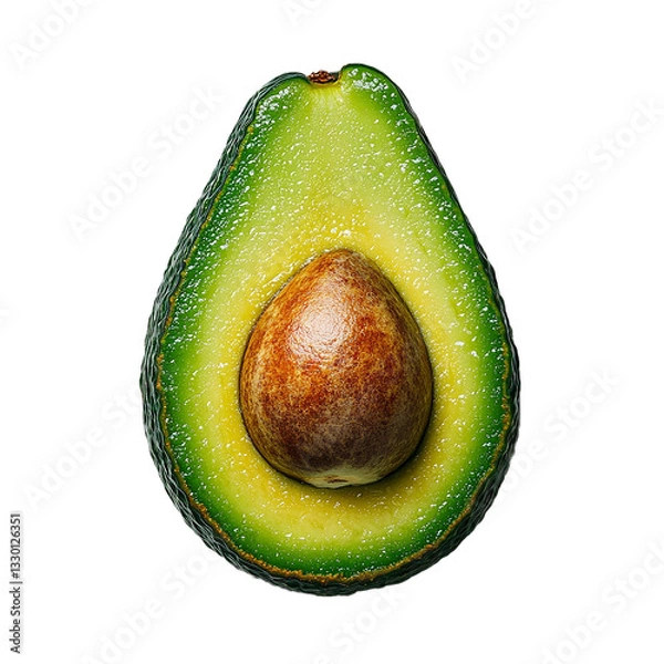 Obraz Fresh Avocado - Creamy Fresh Avocado for Healthy Eating | Ripe and Nutritious Fresh Avocado for Salads and Smoothies