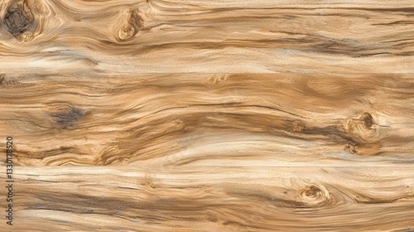 Fototapeta Smooth and refined natural beech wood texture with minimal pattern and neutral light color for image