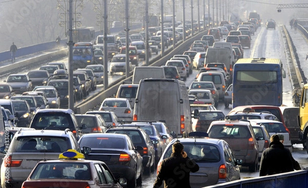 Obraz Traffic jam