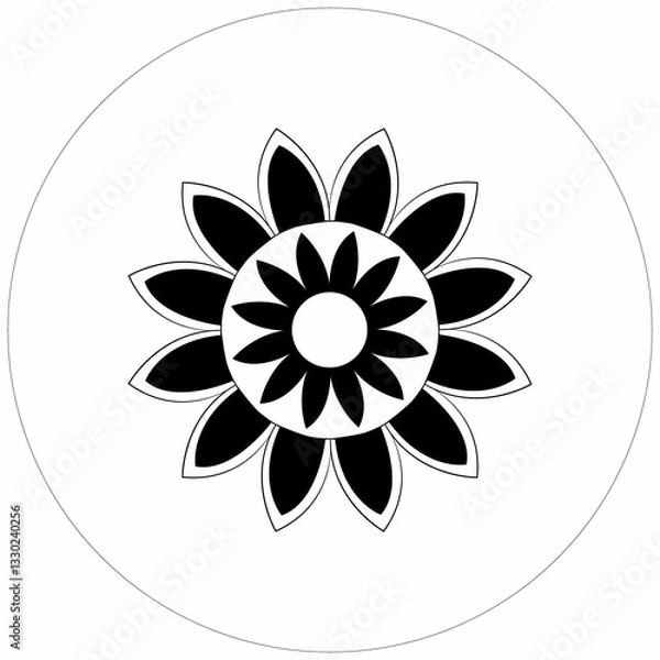 Obraz mandala design vectors