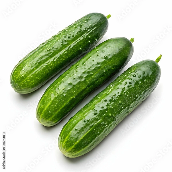 Obraz Cucumber isolated