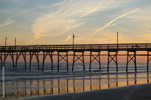 Obraz Sunset pier 