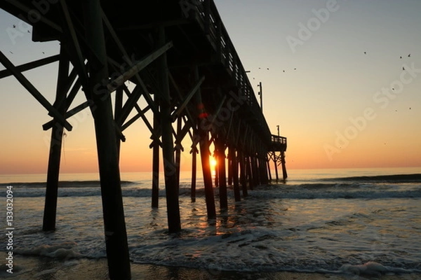 Obraz Sunrise pier