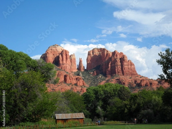 Obraz Sedona red rocks