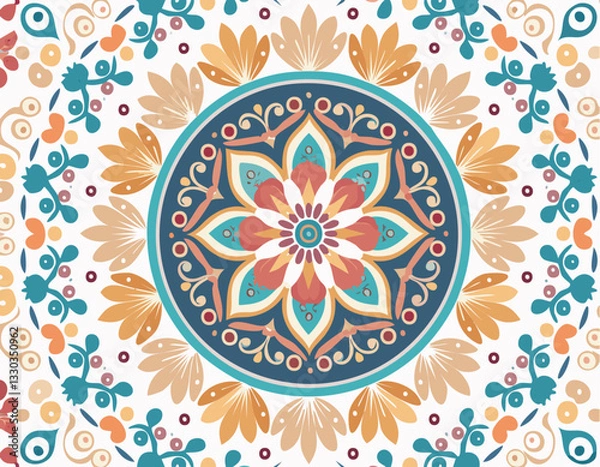Fototapeta vactor  mandala & pattern  