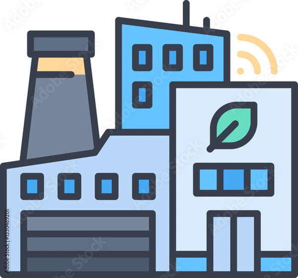 Fototapeta Industry icon