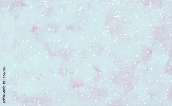Obraz light blue textured spotted minimal art background