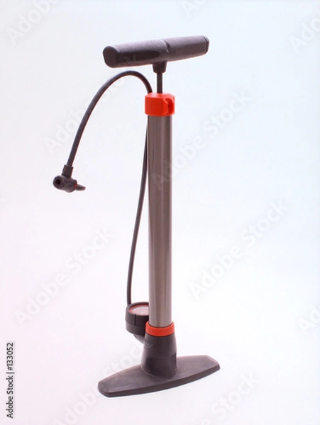 Fototapeta tire pump