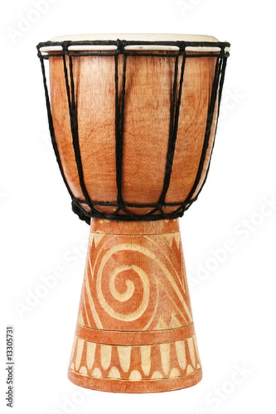 Obraz Oryginalny afrykański bęben djembe