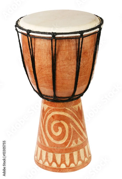Obraz Oryginalny afrykański bęben Djembe