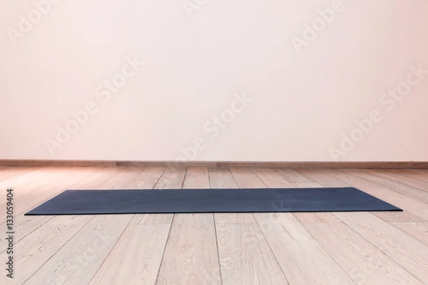 Obraz Gym with yoga mat interior
