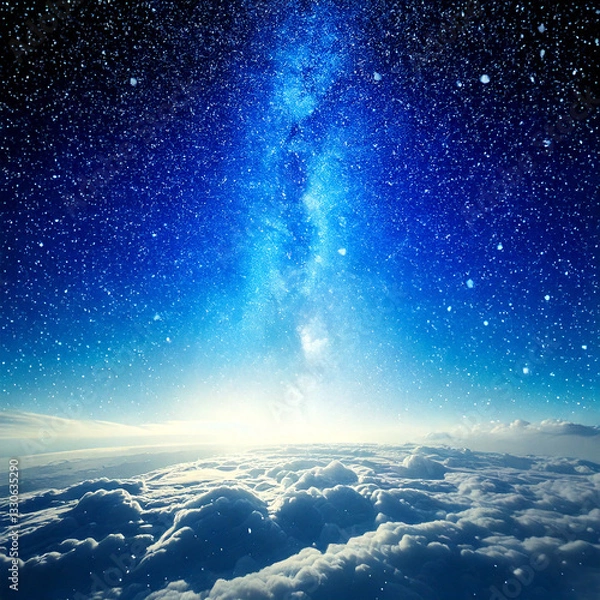 Fototapeta Dreamy Winter Background