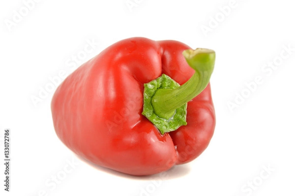 Obraz red ripe bell pepper