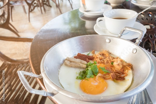 Obraz Breakfast and coffee cup