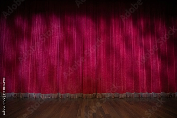 Obraz Red Curtain 3