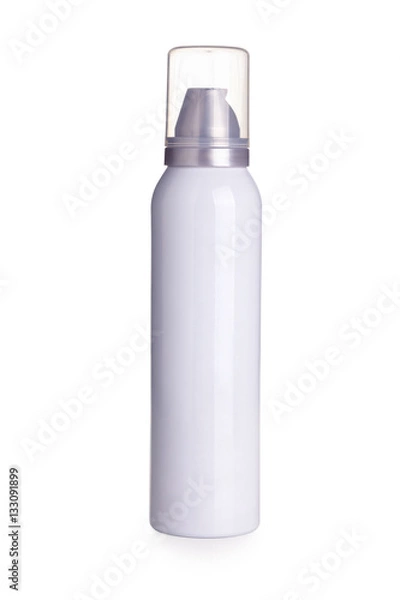 Obraz White aerosol can.