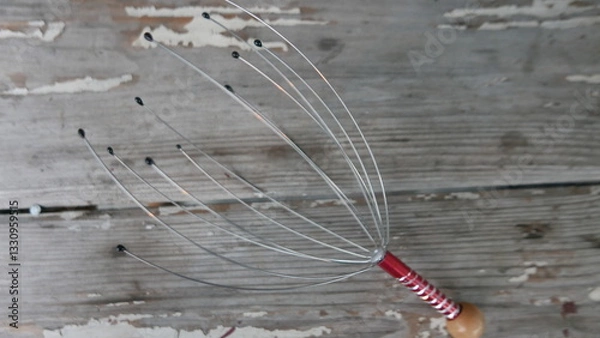 Obraz Traditional massage tools that are commonly liked in Asia, can used for marketing concept