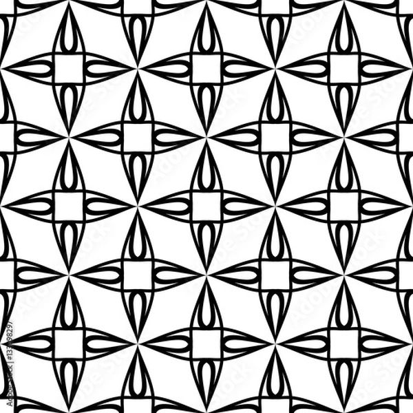 Fototapeta Seamless Grid Pattern