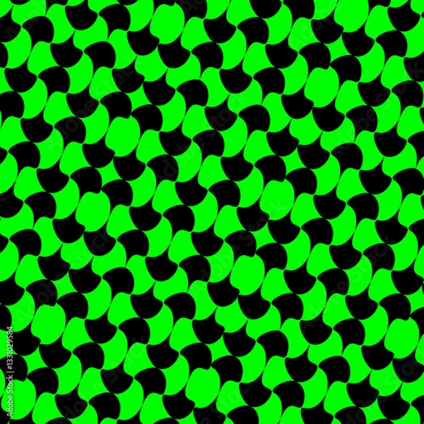Obraz green mosaic background