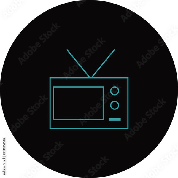 Obraz Electronic Device Outline Icon