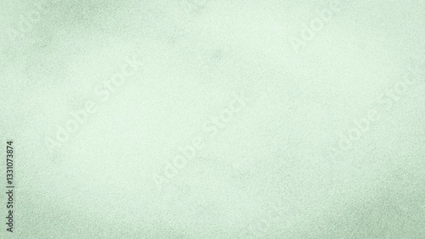 Fototapeta Illustration of a light green sand or rough paper texture background, spread out in gradients, giving a sense of calm, nature and simplicity. For designs that require freshness, gentleness and nature.