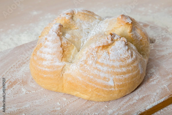 Fototapeta Белый хлеб