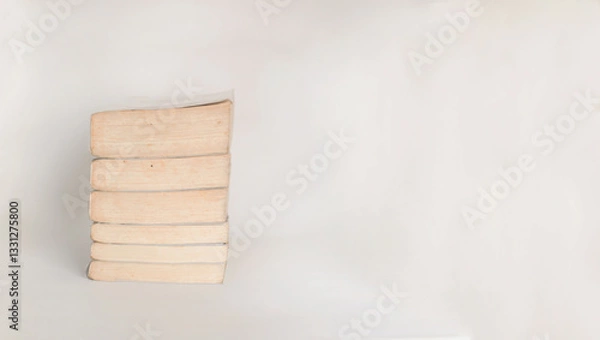 Obraz stack of vintage books