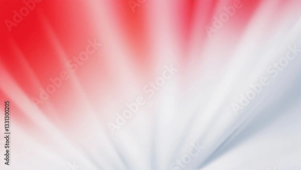 Obraz Red and white background template, modern abstract gradient independence
