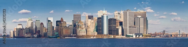 Obraz Lower Manhattan skyline in New York City