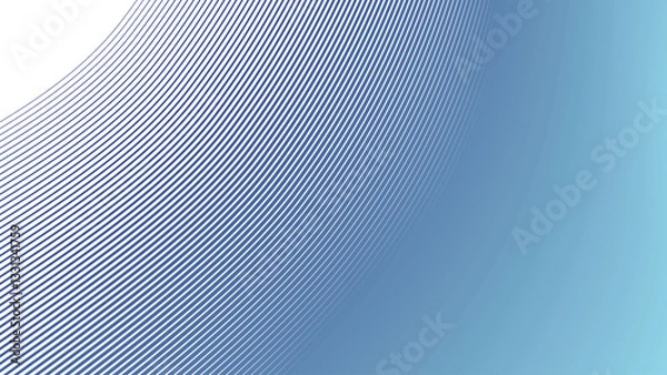 Obraz Blue Gradient Stripes Pattern Background. Abstract Modern Backdrop Design. Stylish Smooth Lined Texture. Trendy Digital Wallpaper. Elegant Wavy Graphic Template. Minimalist Flowing Aesthetic.







