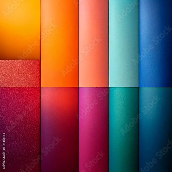 Fototapeta abstract colorful background with stripes | Colorful gradient texture bundle with smooth transitions and harmonious hues.