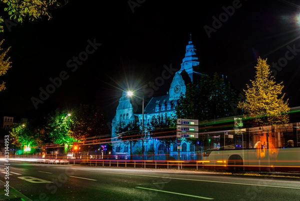 Obraz Nachts ist es bunt