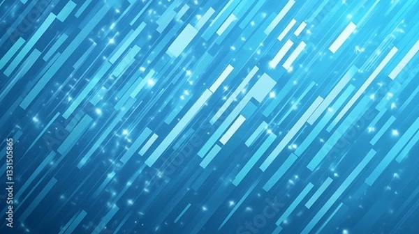 Obraz Blue abstract tech background