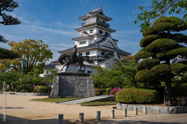 Obraz 今治城、愛媛県今治市