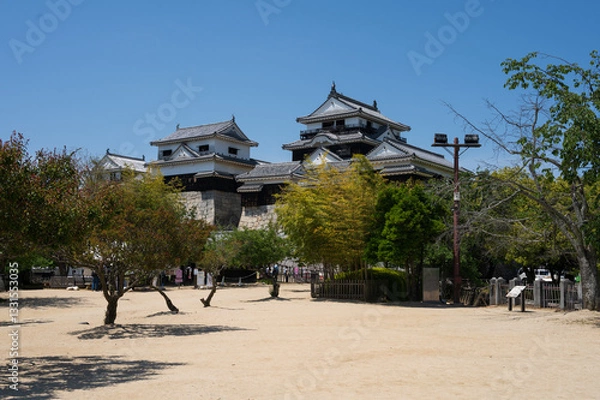 Obraz 松山城、愛媛県松山市