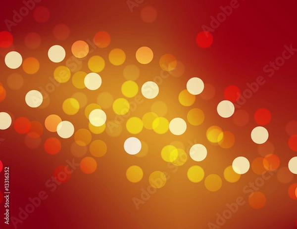 Fototapeta bokeh red