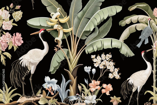 Obraz seamless pattern with birds