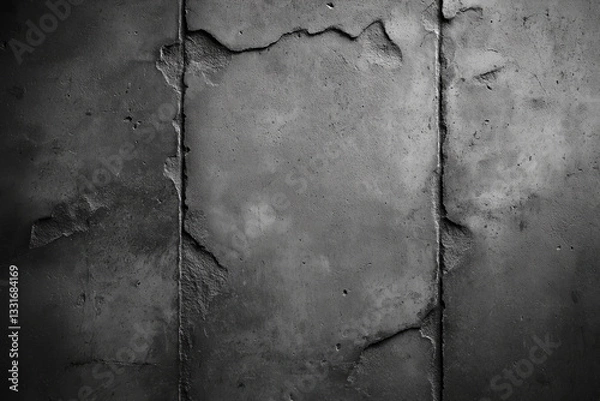 Fototapeta The pattern of surface wall concrete for background. Abstract of surface wall concrete for vintage background. Wall texture for background.