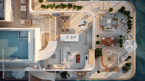 Obraz "Elegant Home Structures and Interior Designs for Modern Living"

