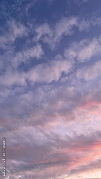 Obraz Cotton candy in the sky