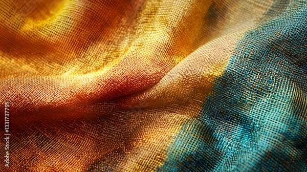 Fototapeta abstract background of colorful waves
