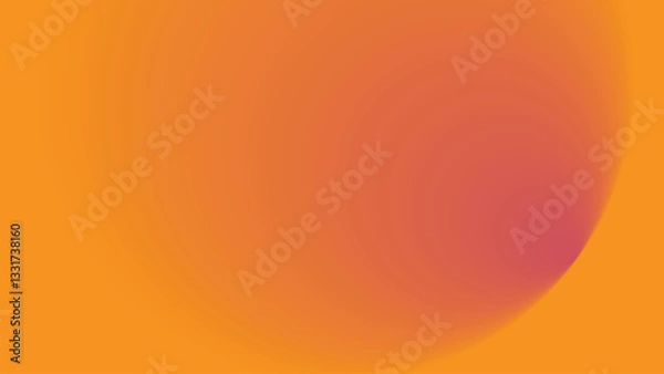 Fototapeta Peach Smooth Gradient Abstract Background. Elegant Soft Backdrop. Modern Minimalist Design. Trendy Pastel Wallpaper. Stylish Flowing Texture. Warm Subtle Aesthetic
