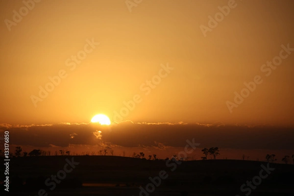 Obraz Shallow and Shimmering Sun