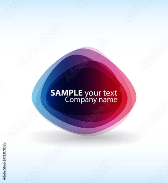 Fototapeta Abstract Background Banner. Vector