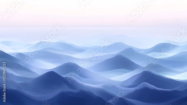Fototapeta abstract background with mountains