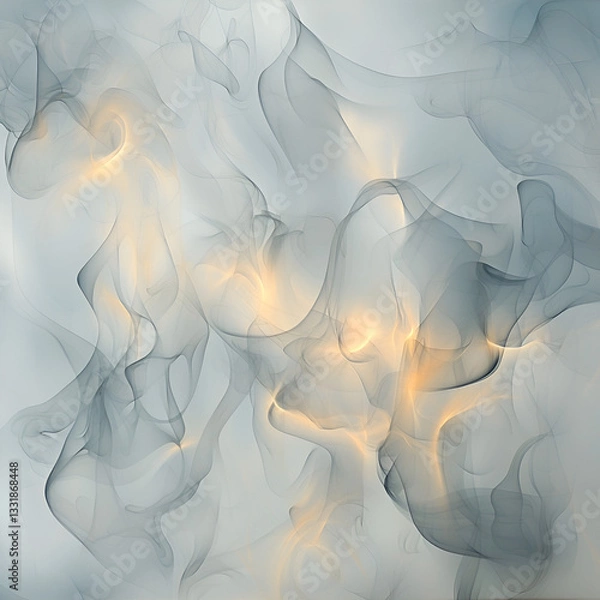 Obraz abstract blue background with smoke