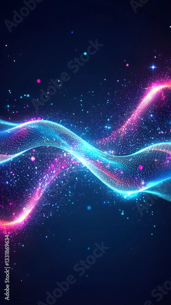 Obraz abstract blue background